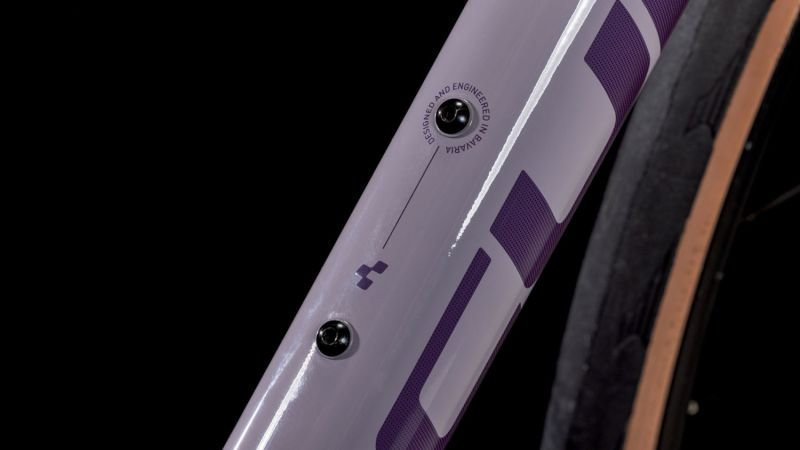 Cube Attain C:62 Race plumgrey´n´brink – Bild 3