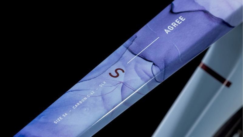 Cube Agree C:62 SLX pigeonblue´n´art – Bild 3