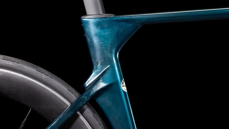 Cube Litening AERO C:68X SLX chromeblue´n´liquidblue – Bild 5