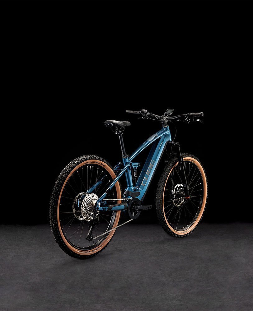 Cube Stereo Hybrid 120 Race 750 petrolblue´n´chrome – Bild 2