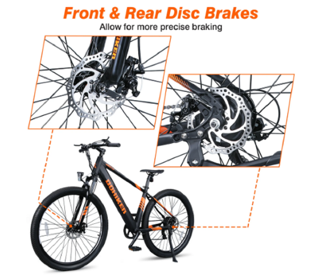 Dohiker Fahrrad 27.5 Zoll Reifen Moped Smart Elektrische – Bild 7