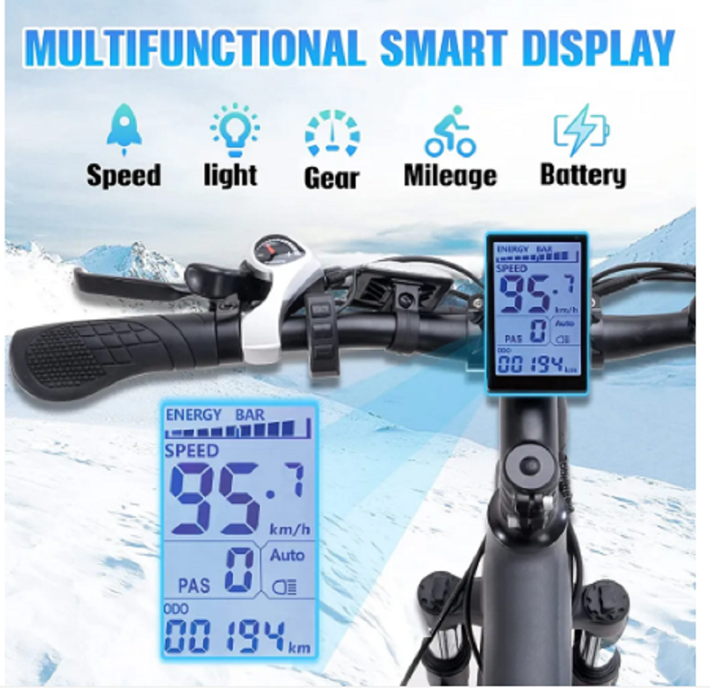 E-Bike Elektrofahrrad 26 Zoll Luftreifen Pedelec E-Citybike – Bild 3